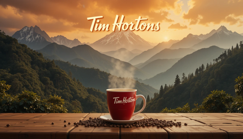 "Frasco de café instantáneo Tim Hortons tostado medio"