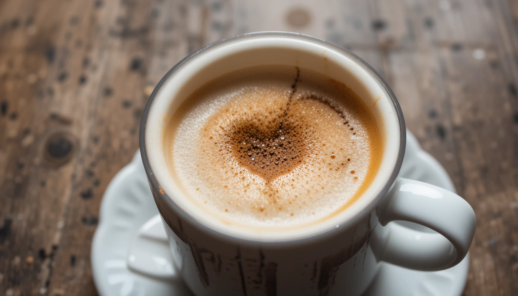 "Molinillo de café eléctrico moliendo granos frescos