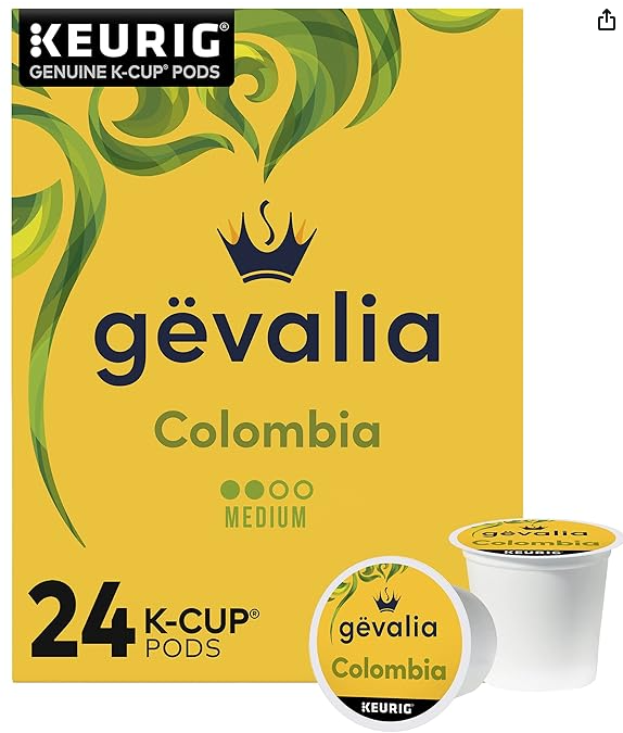 "Paquete de café Gevalia Colombia molido"